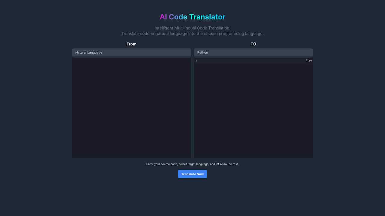 AI Code Translator Online Free 🤖