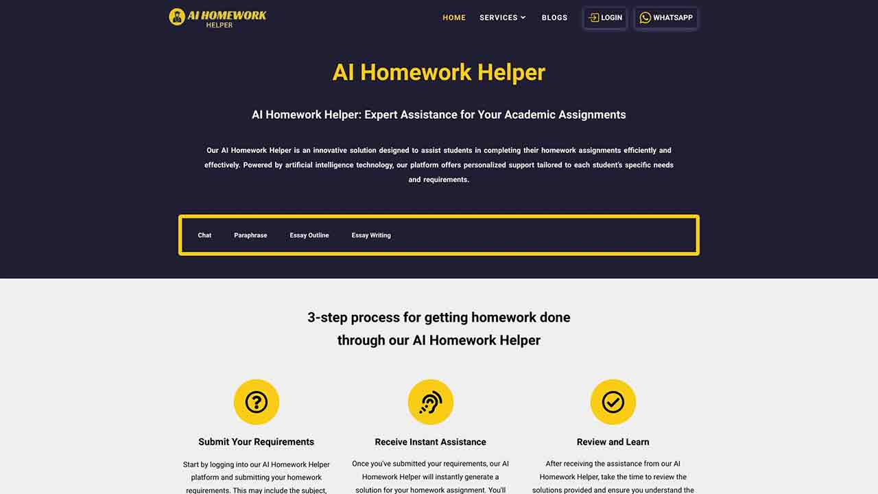 AI Homework Helper