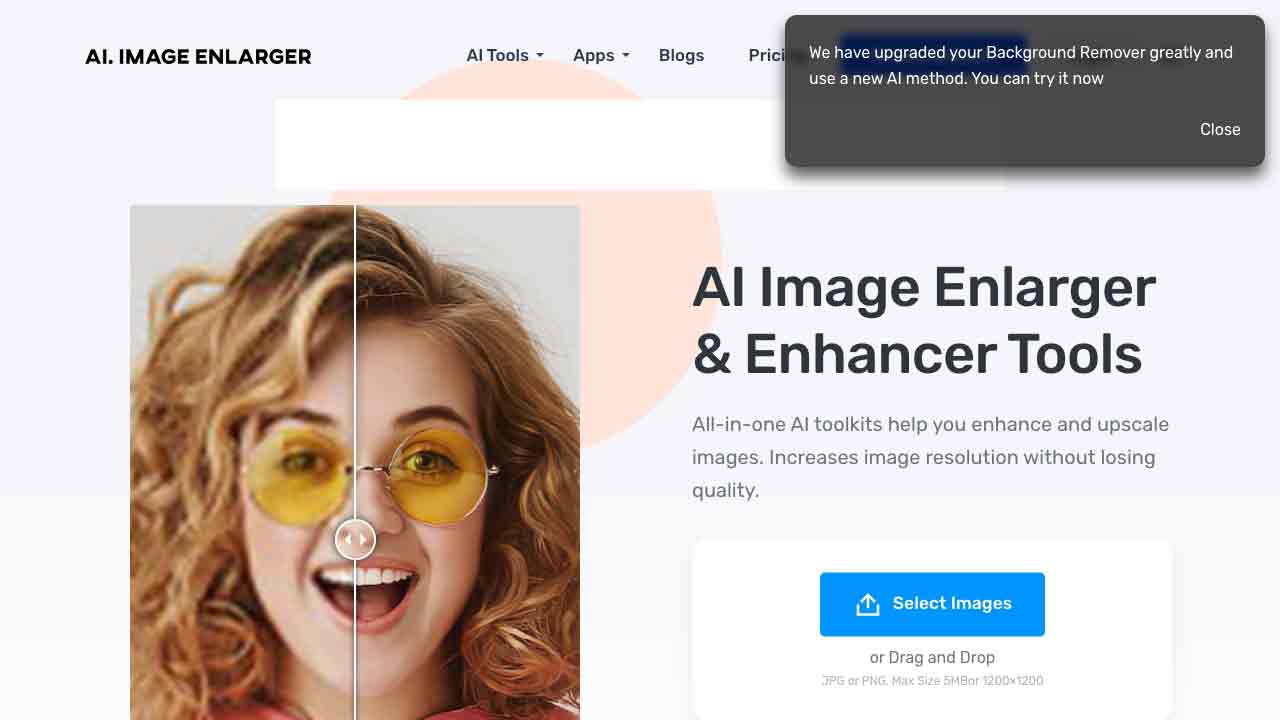 AI Image Enlarger