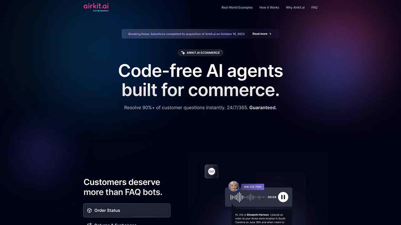 Airkit.ai eCommerce