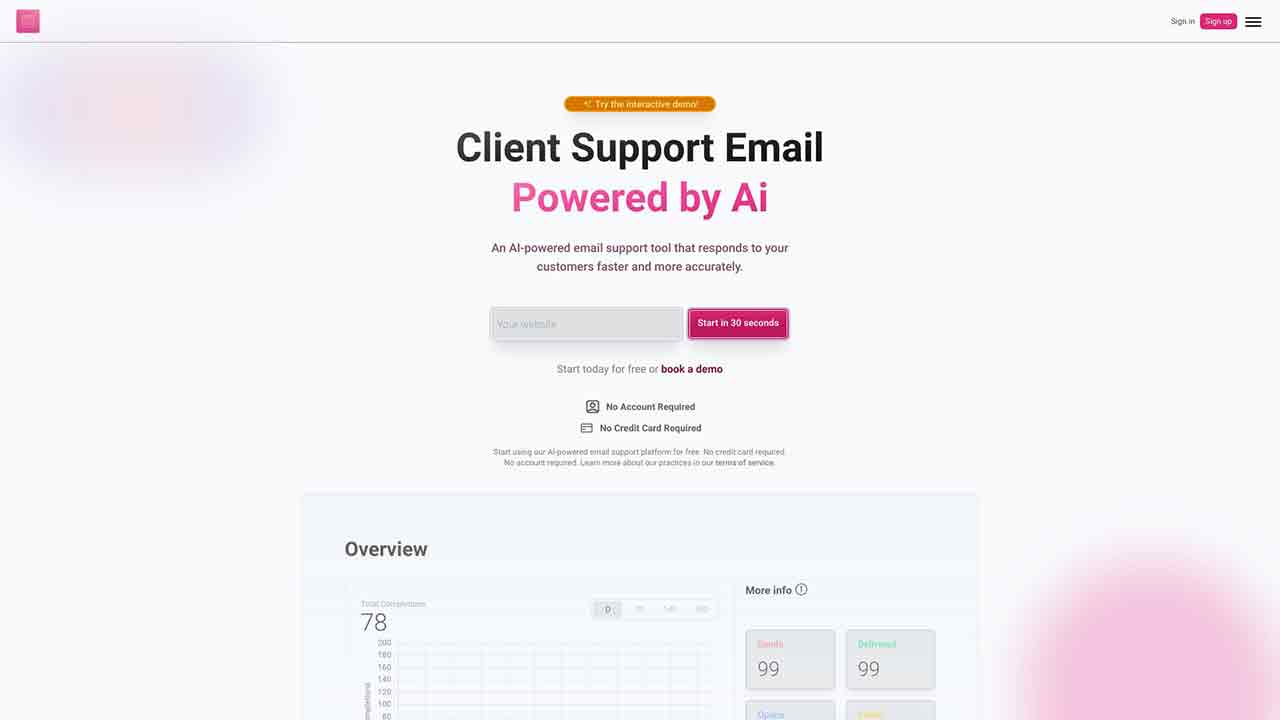 AI Support Email