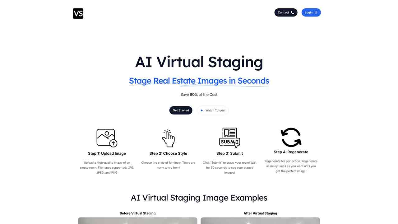 AI Virtual Staging