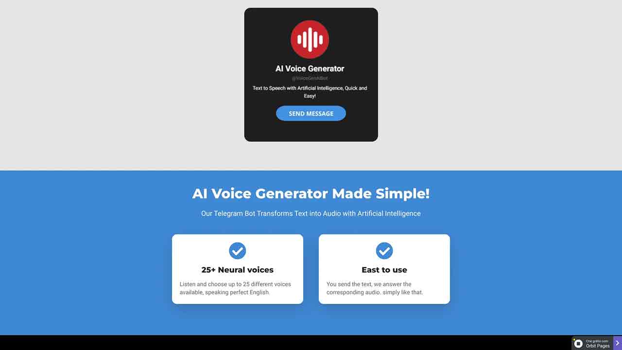 AI Voice Generator