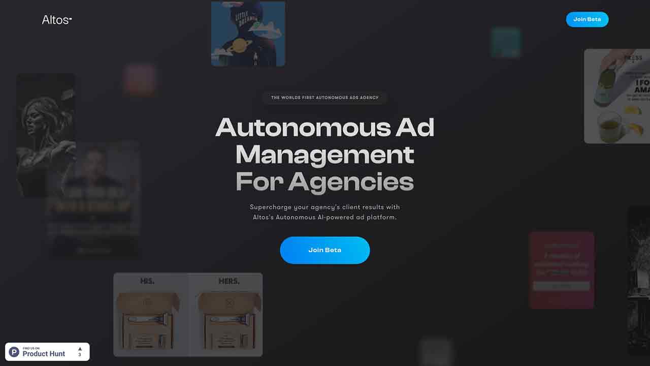 Altos - Autonomous Ad Management For Agencies