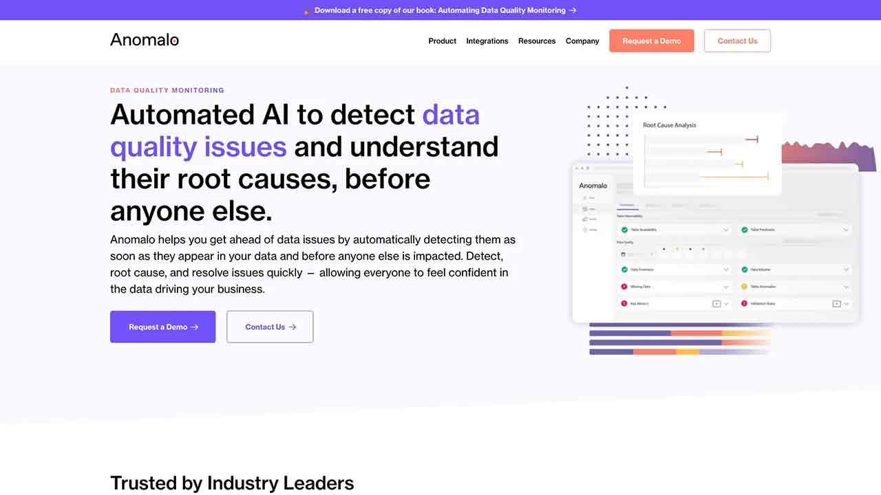 Anomalo - Data Quality Monitoring Platform