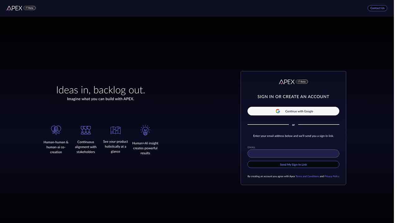 APEX - Artium Product Explorer