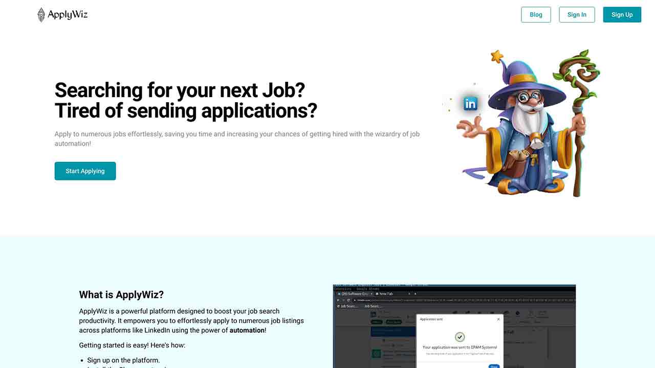 ApplyWiz Job Automations