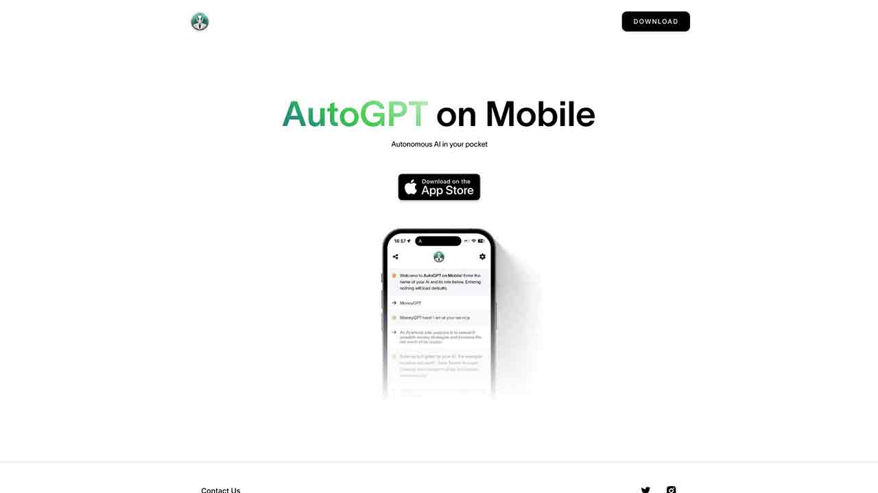 AutoGPT on Mobile - Autonomous AI in your pocket