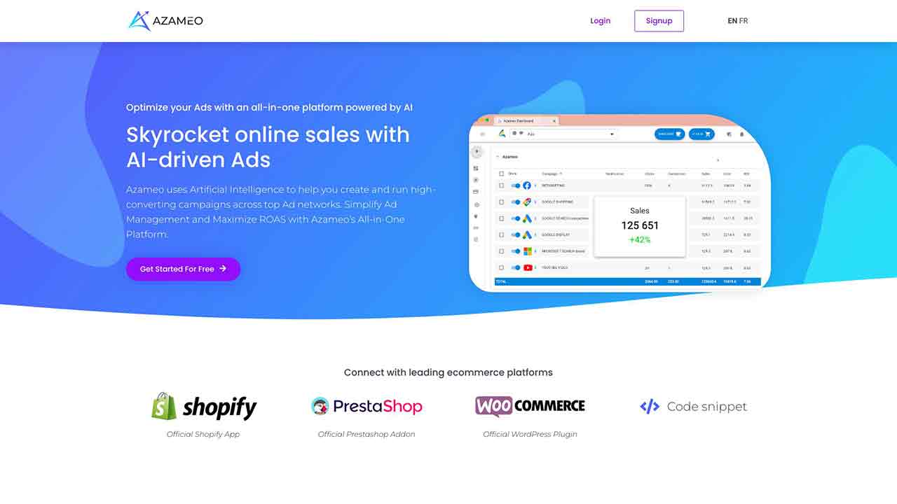 Azameo AI-driven Ads