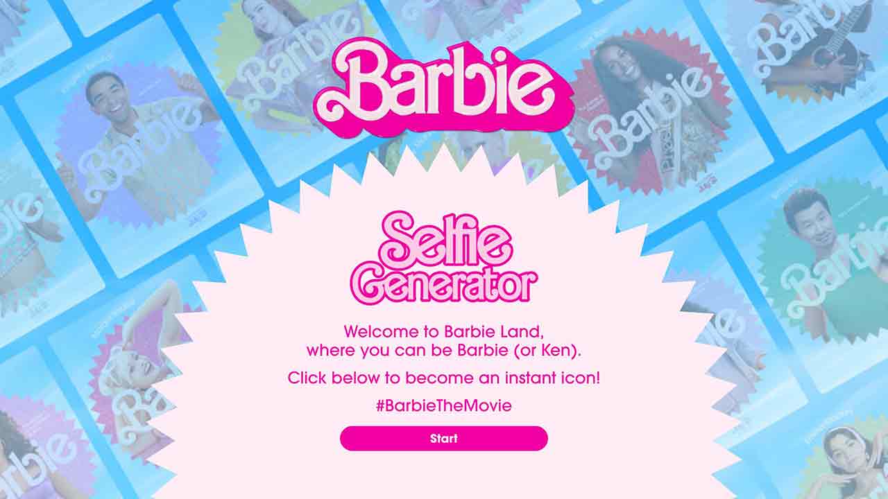 Barbie Selfie Generator