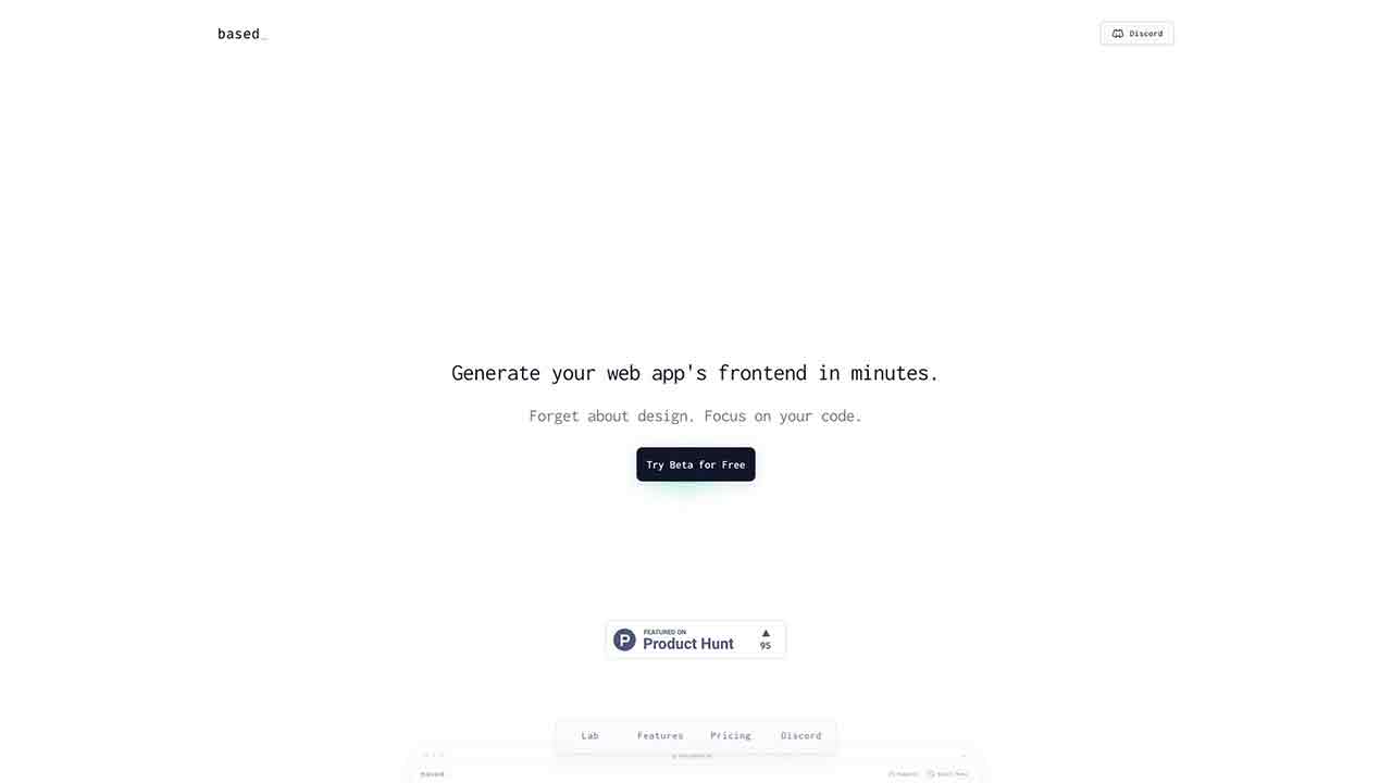 Based - No-design UI builder for devs
