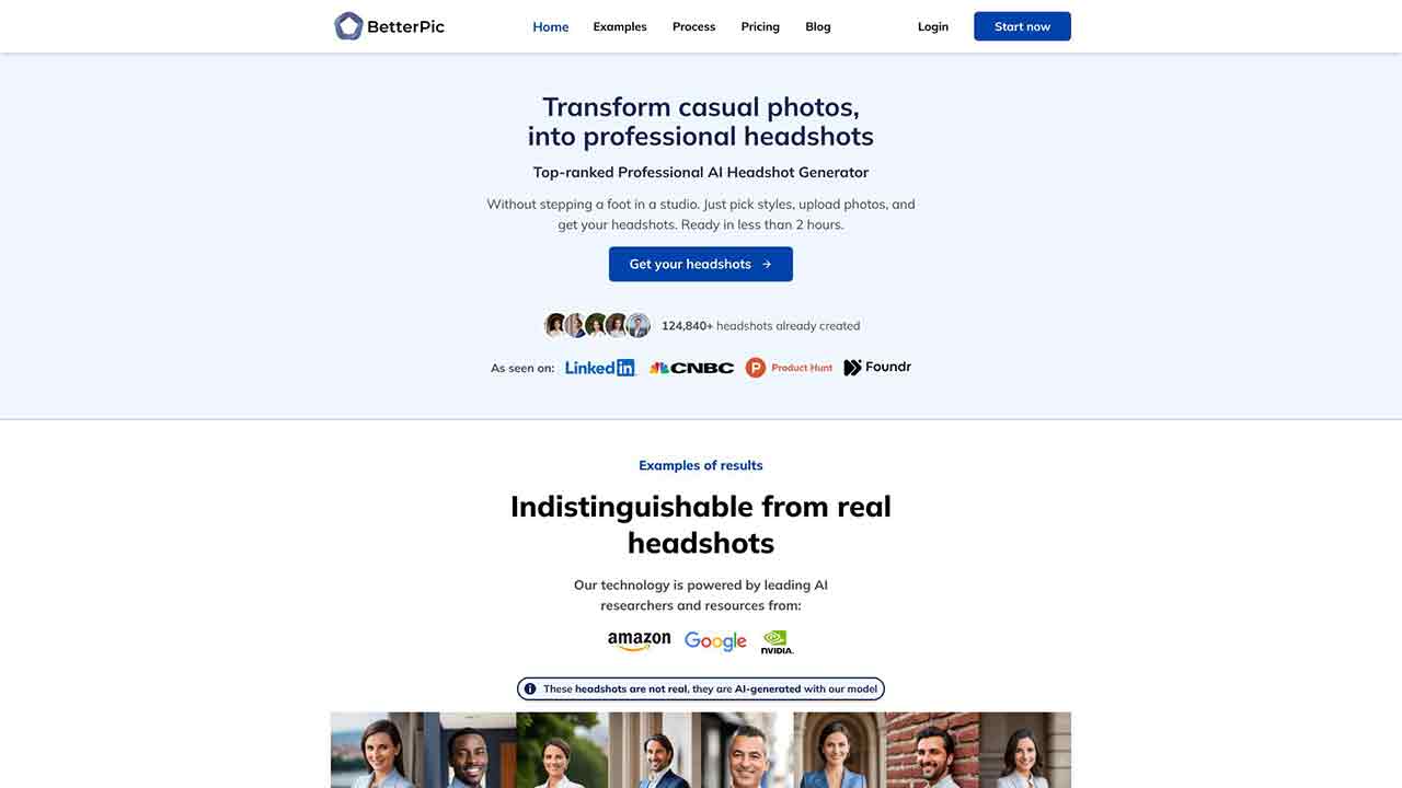 BetterPic - Business Corporate Headshots with AI