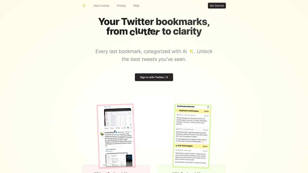 Bookmarks Manager