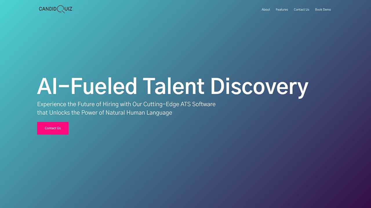 Candidquiz - AI-Fueled Talent Discovery