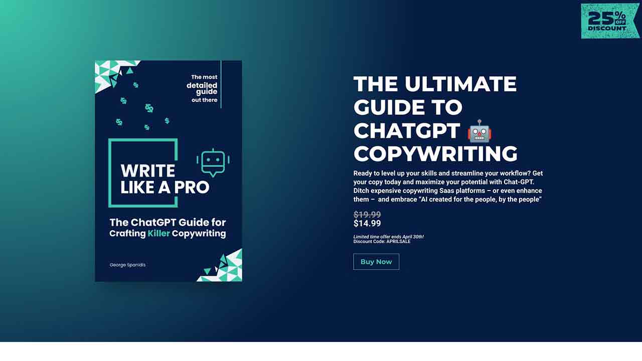 ChatGPT - The Ultimate Guide for Crafting Killer Copywriting