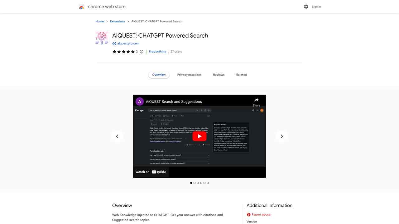 CHATGPT Empowered Search