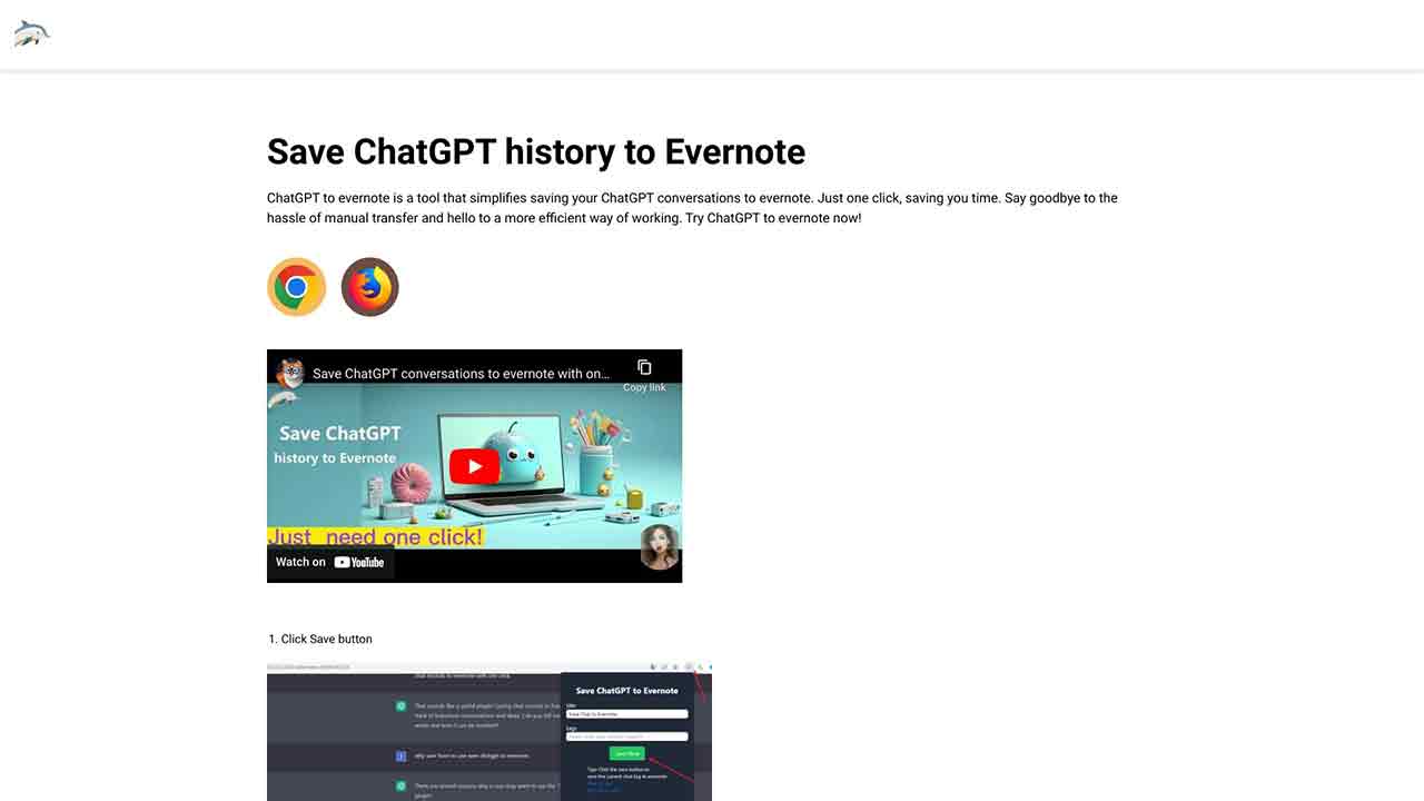 ChatGPT to Evernote