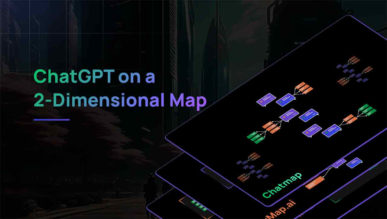 ChatMap - Chat GPT on a 2-Dimensional Map