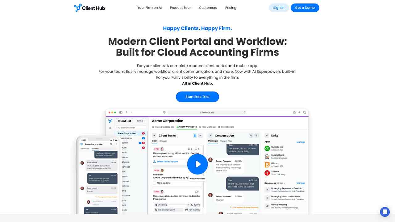 Client Hub : Reviews, Use cases, Core features, Alternatives - AiAiList.com