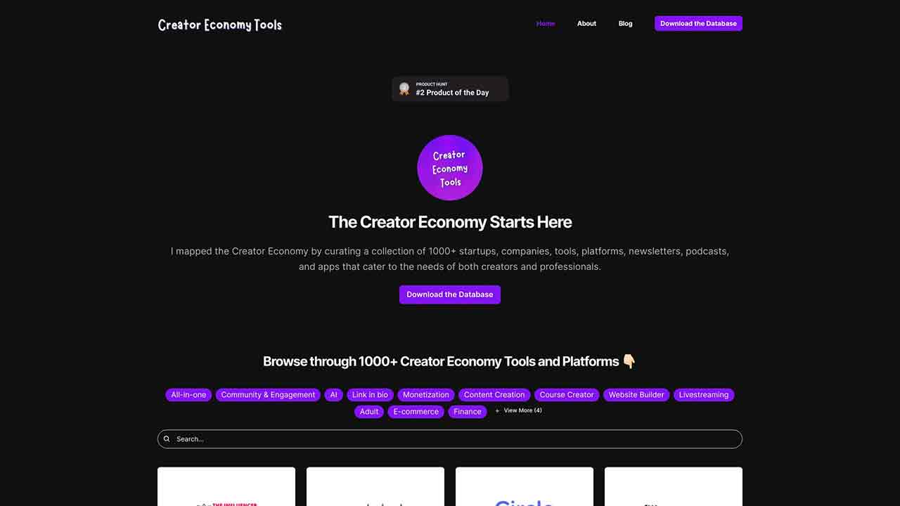 Creator Economy Tools