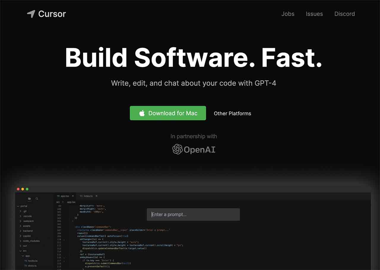 Cursor - The AI-first Code Editor