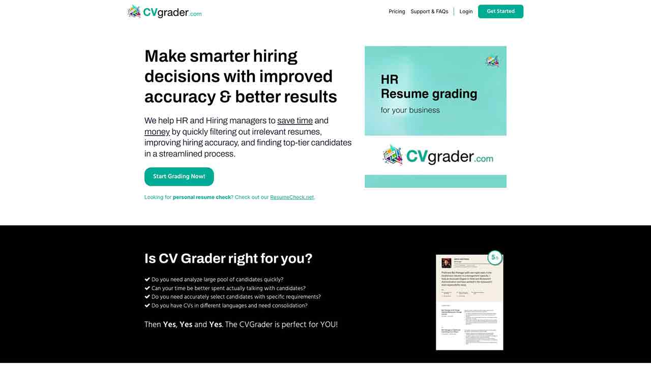 CVGrader.com