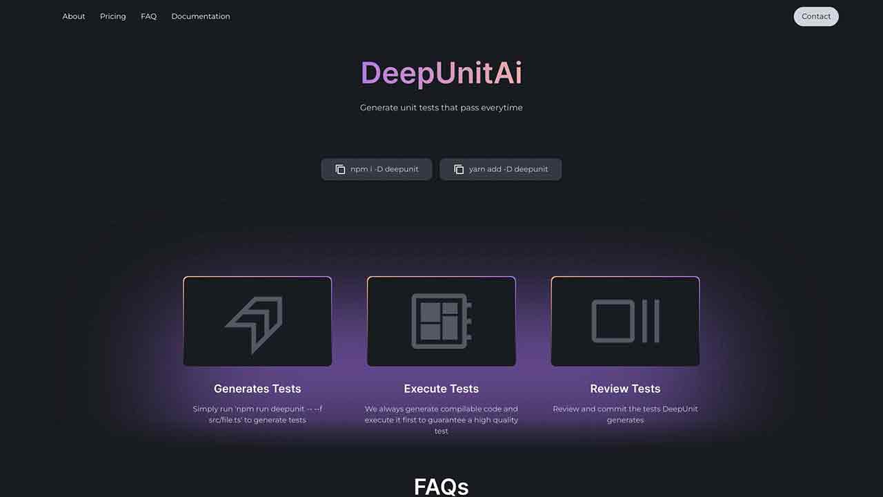 DeepUnitAI