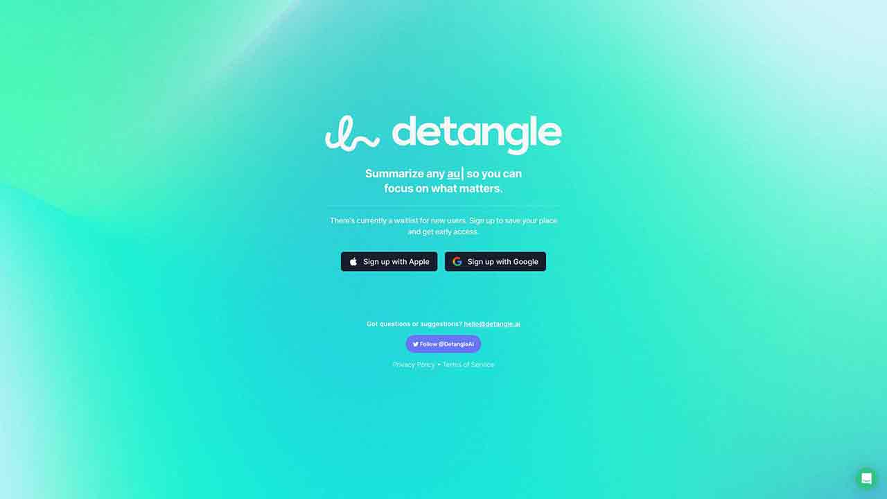 Detangle