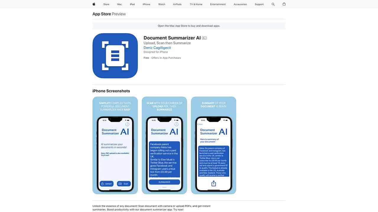 Document Summarizer AI