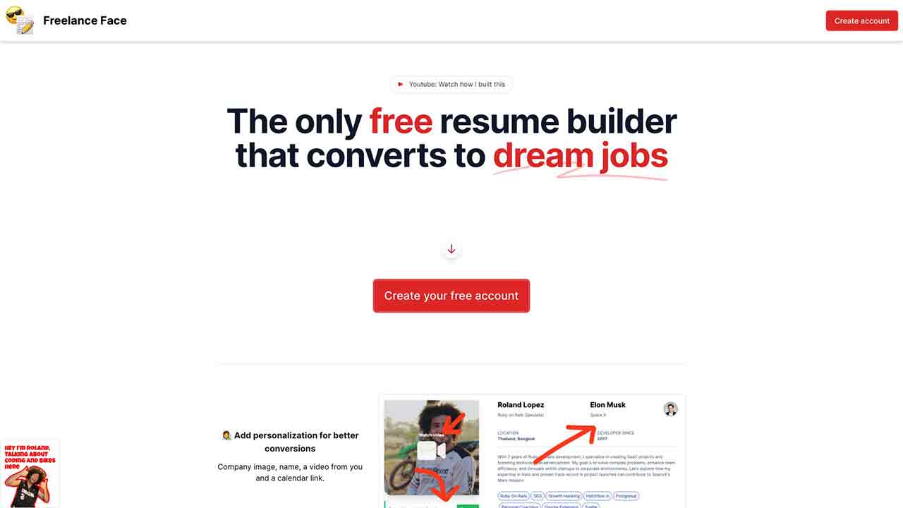 Dream Jobs Resume Builder