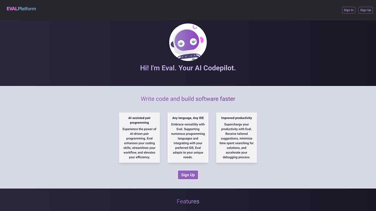 Eval - Your AI Codepilot
