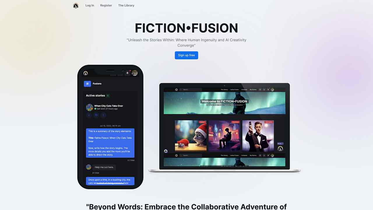 Fiction Fusion - Unleash the Stories Within