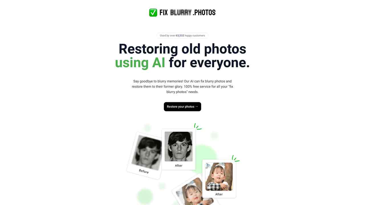 Fix Blurry Photos