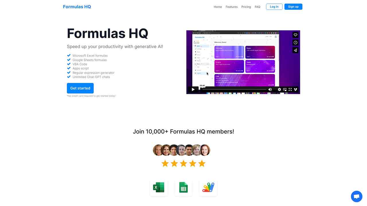 Formulas HQ