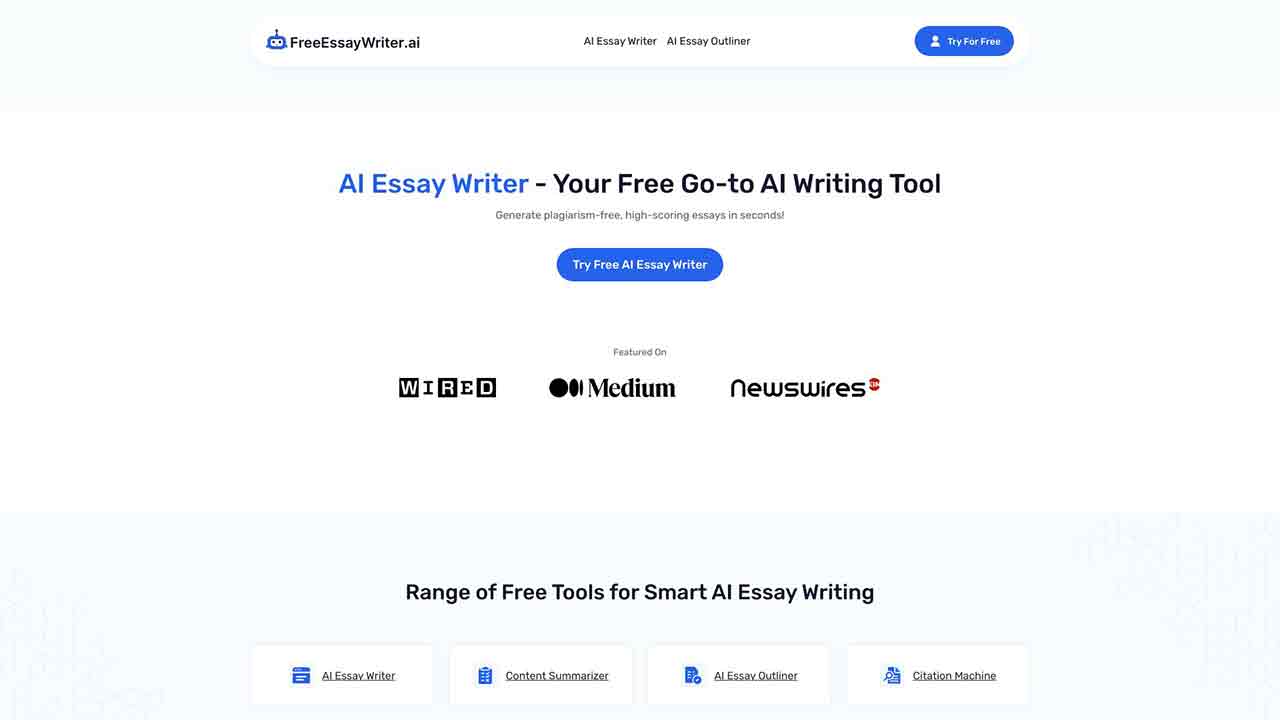 FreeEssayWriter.ai