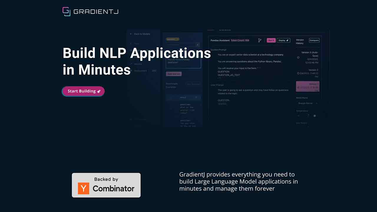 GradientJ - Build NLP Fast