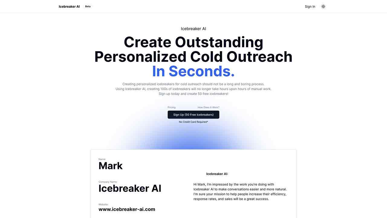 Icebreaker AI