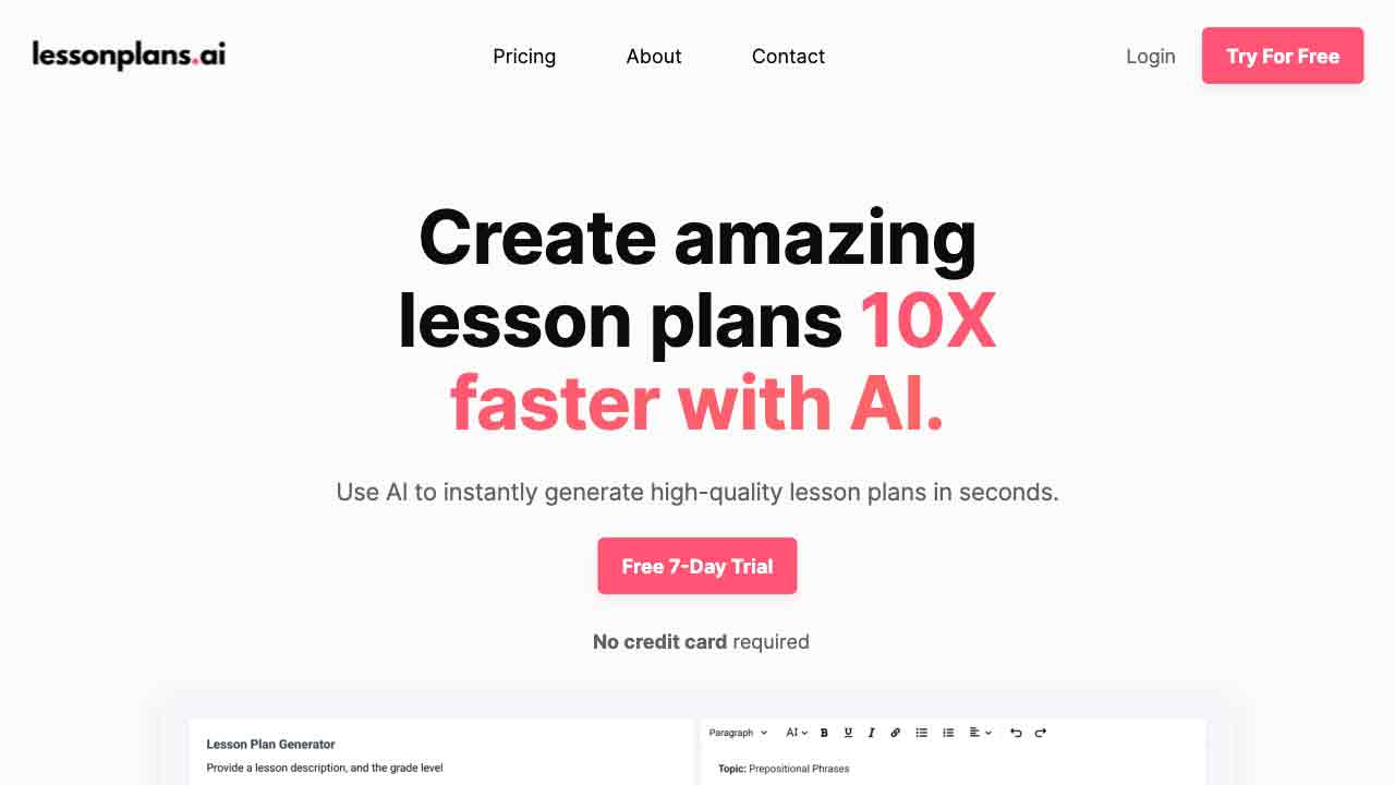 LessonPlans.ai