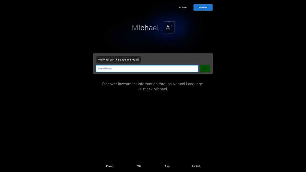 MichaelAi - Your A.I.-powered Investment Research Assistant