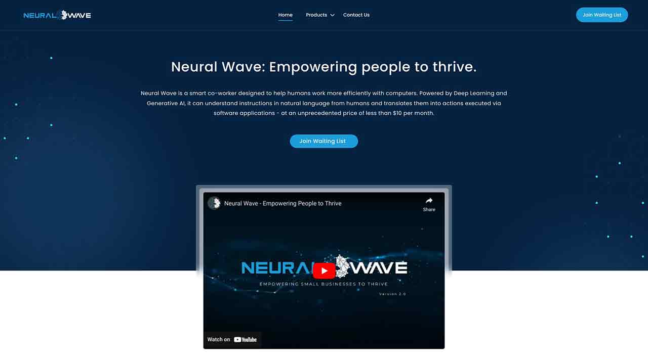 Neural Wave