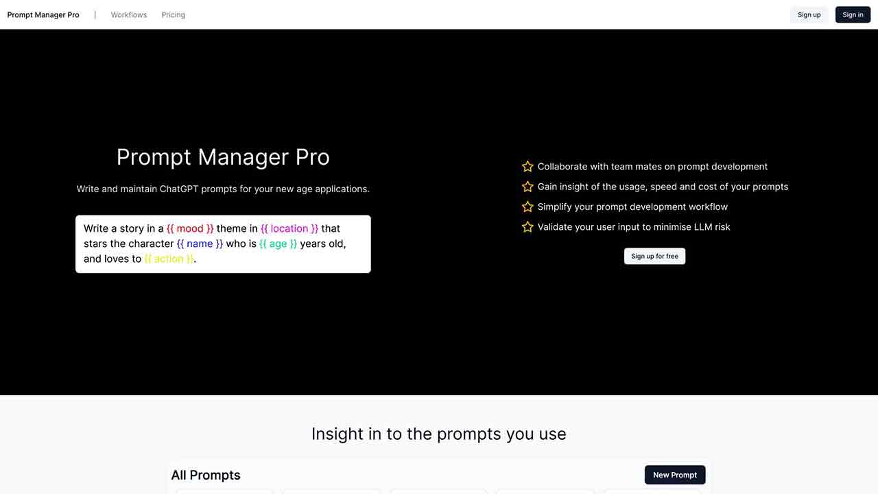 Prompt Manager Pro