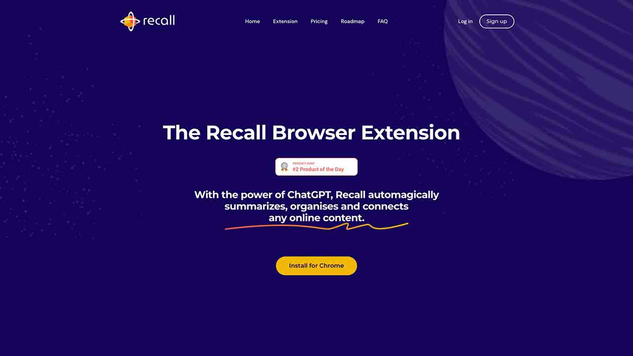 Recall - Your AI-powered knowledge base