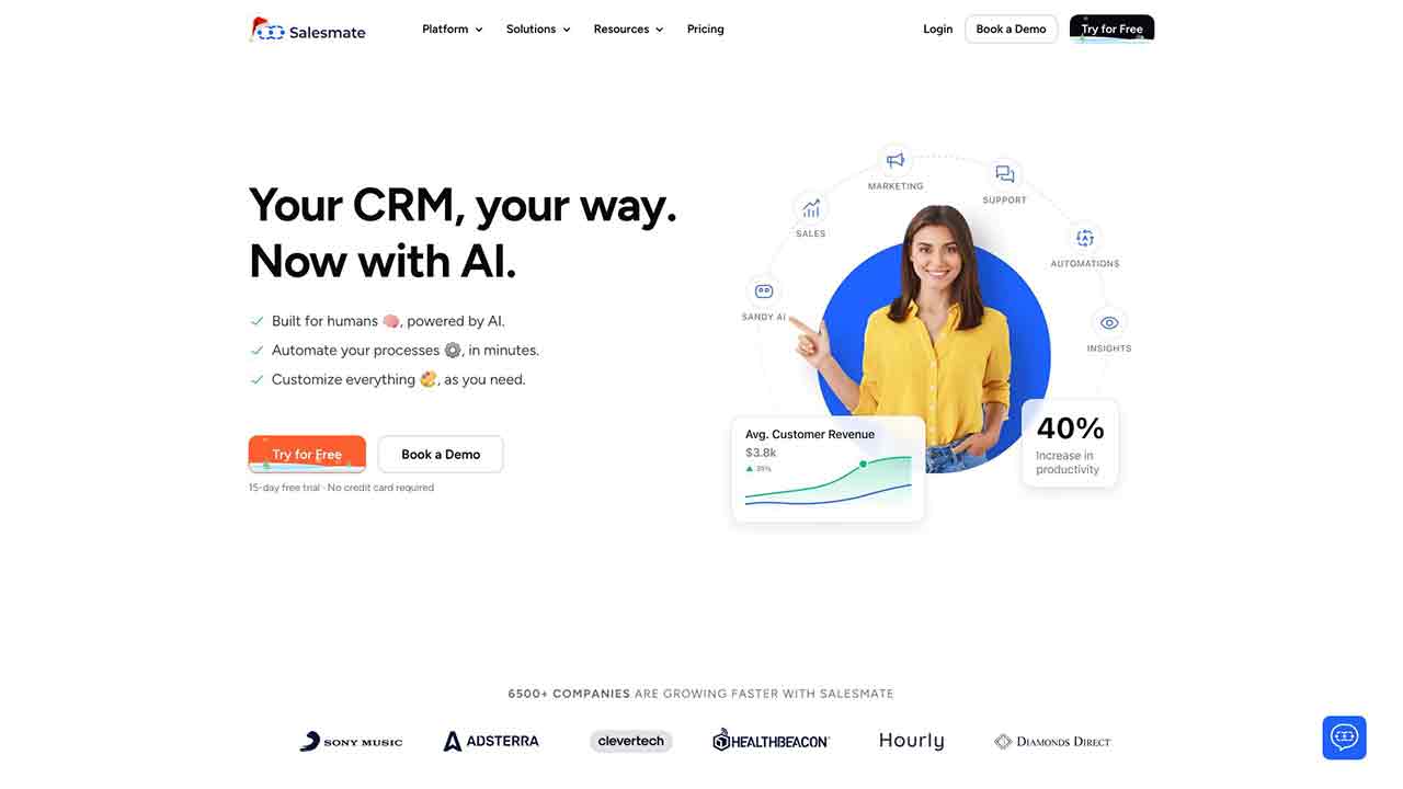 Salesmate CRM