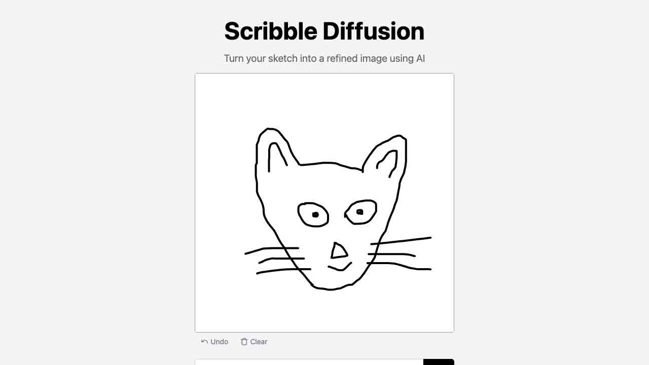 Scribble Diffusion