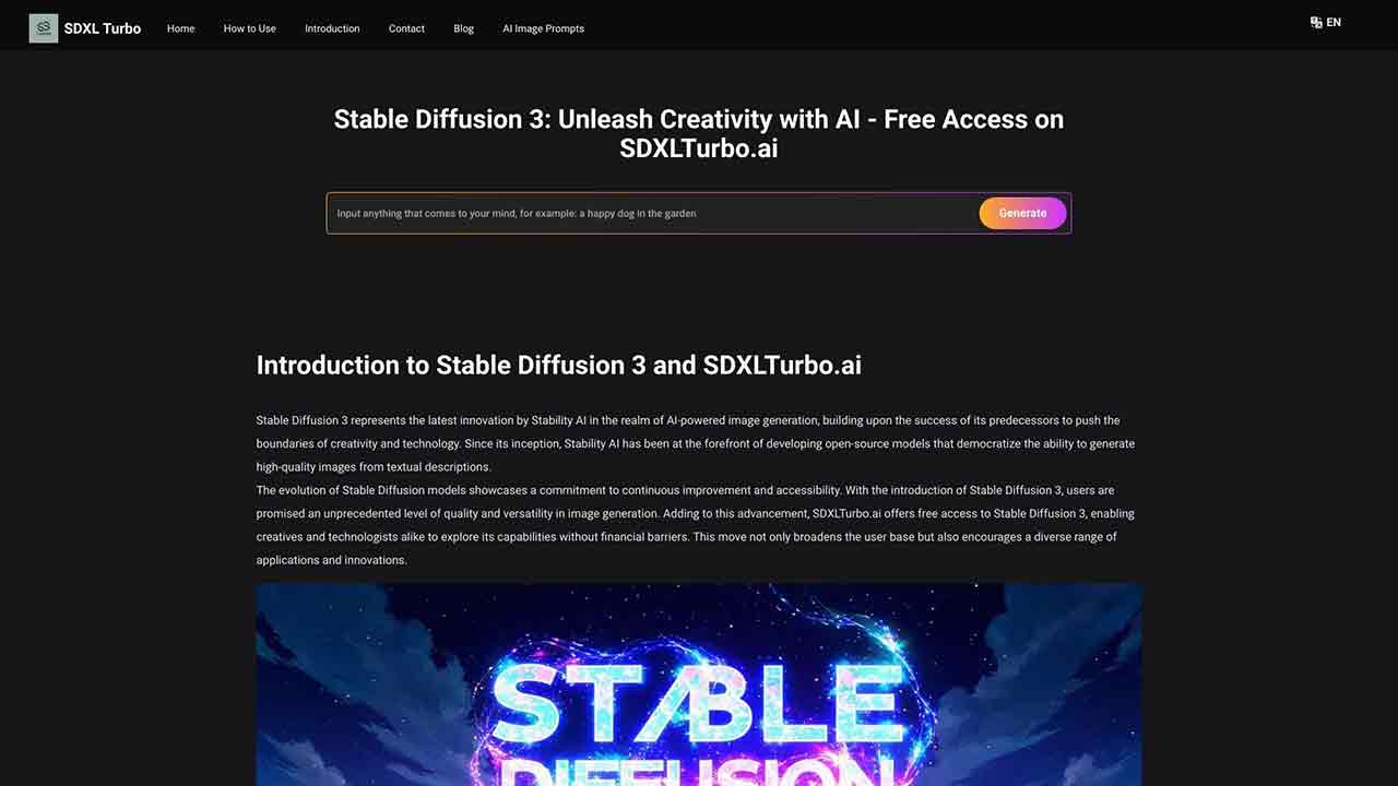 Stable Diffusion 3 Free Online