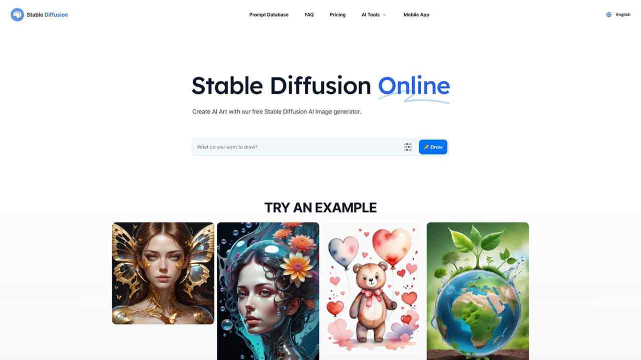 Stable Diffusion Online