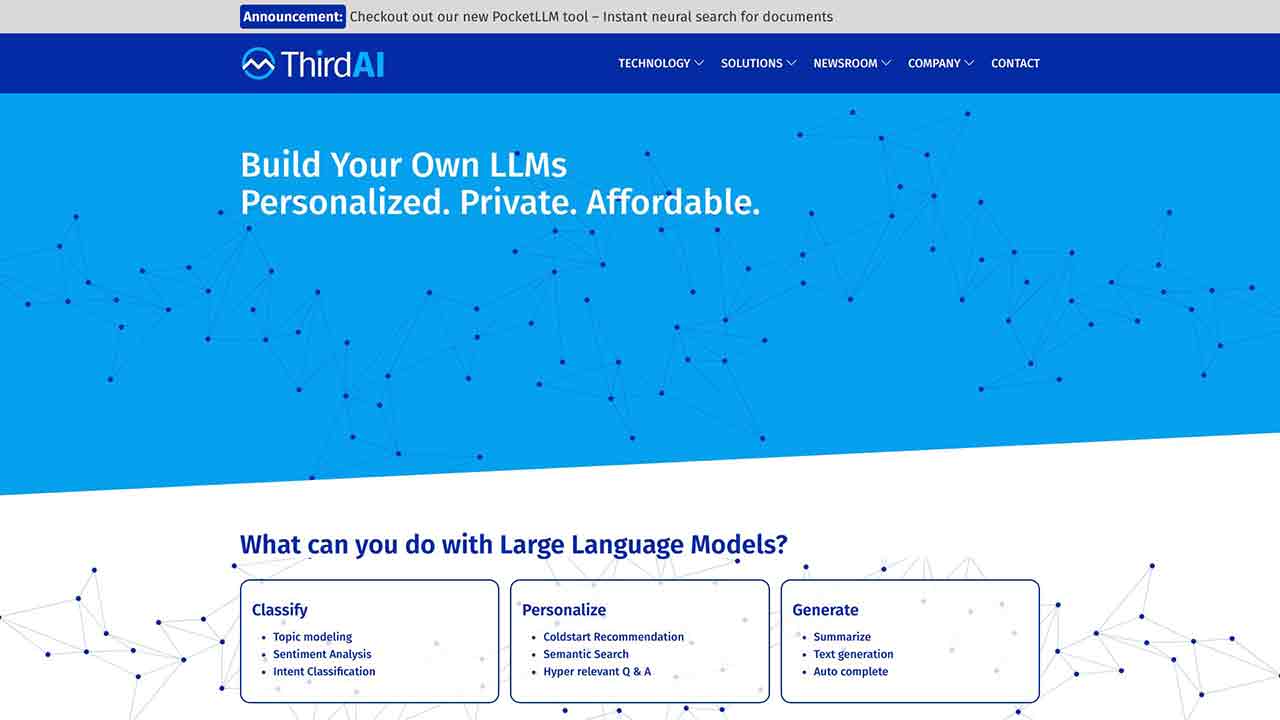 ThirdAI - Making AI Accessible For All