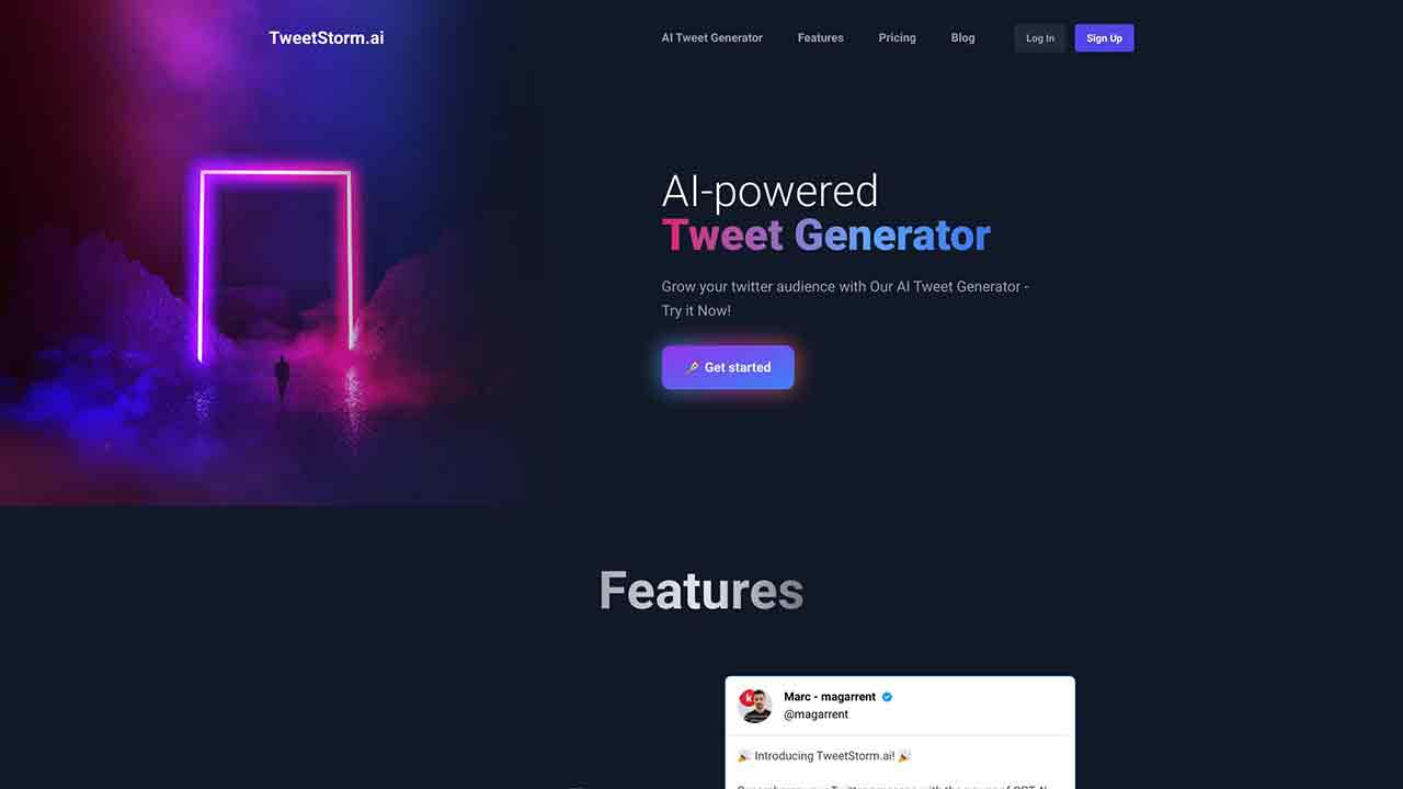 TweetStorm.ai - AI-powered Tweet Generator