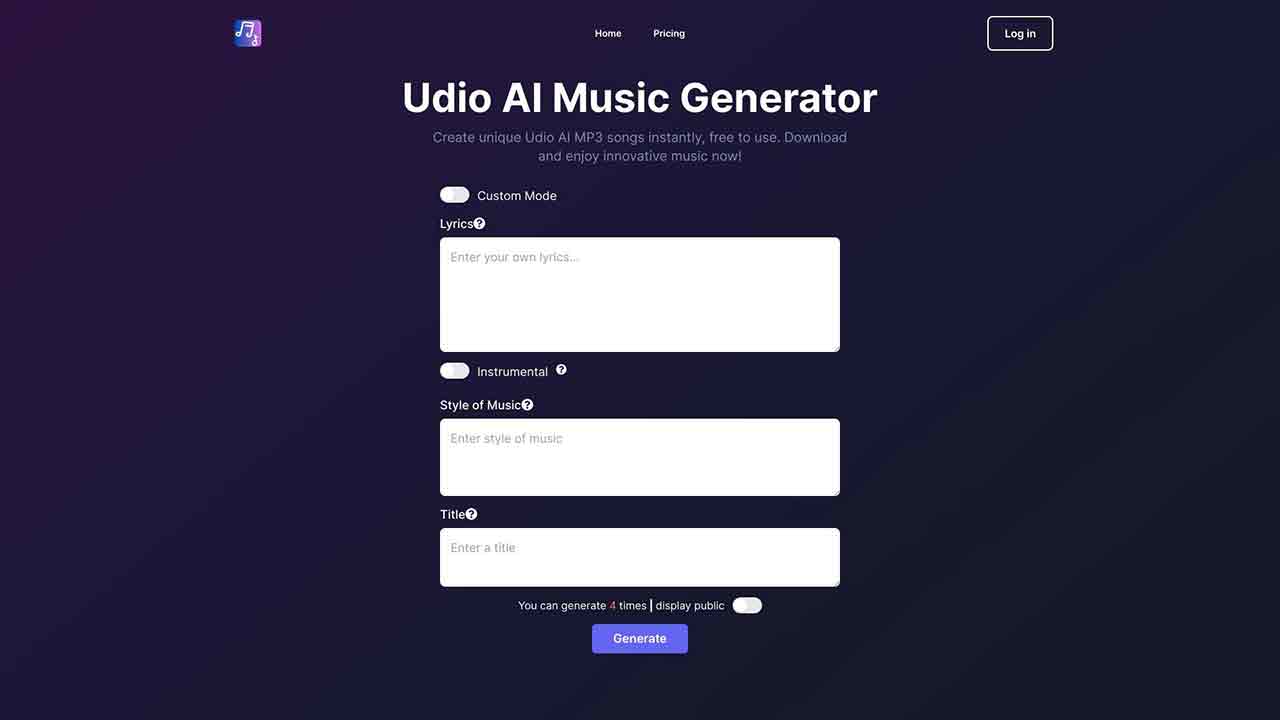 UdioAI.ai