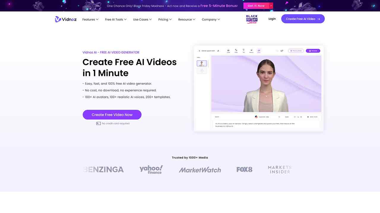 Vidnoz AI Tools